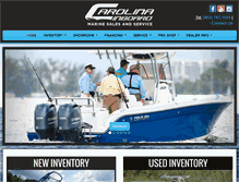 Tablet Screenshot of carolinainboard.com